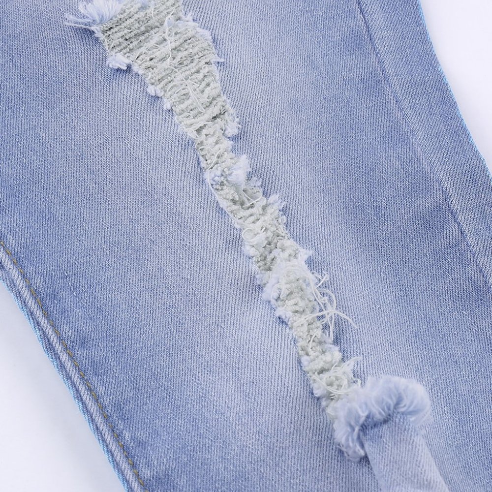 **LAST ONE**Distressed Ripped Pockets High Waisted - Picture 6 of 7